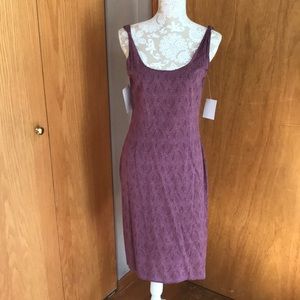 🎁NWT Hype Purple Paisley Dress Large🎁